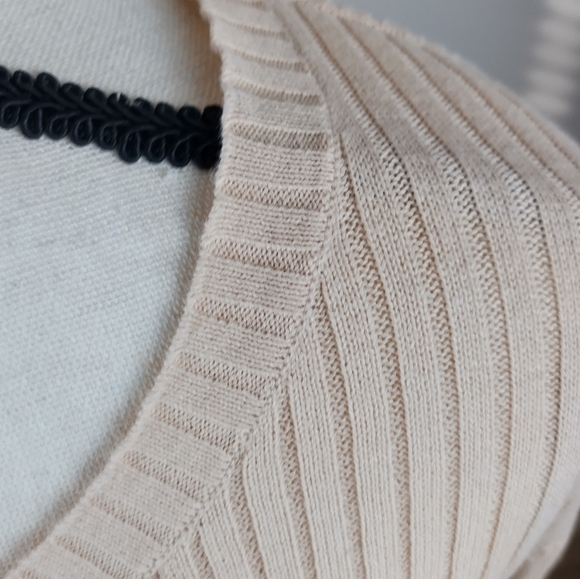 Women's Top Long Sleeve By Caryn Vallone Size Large Form Fitting Casual Wear - Picture 5 of 14